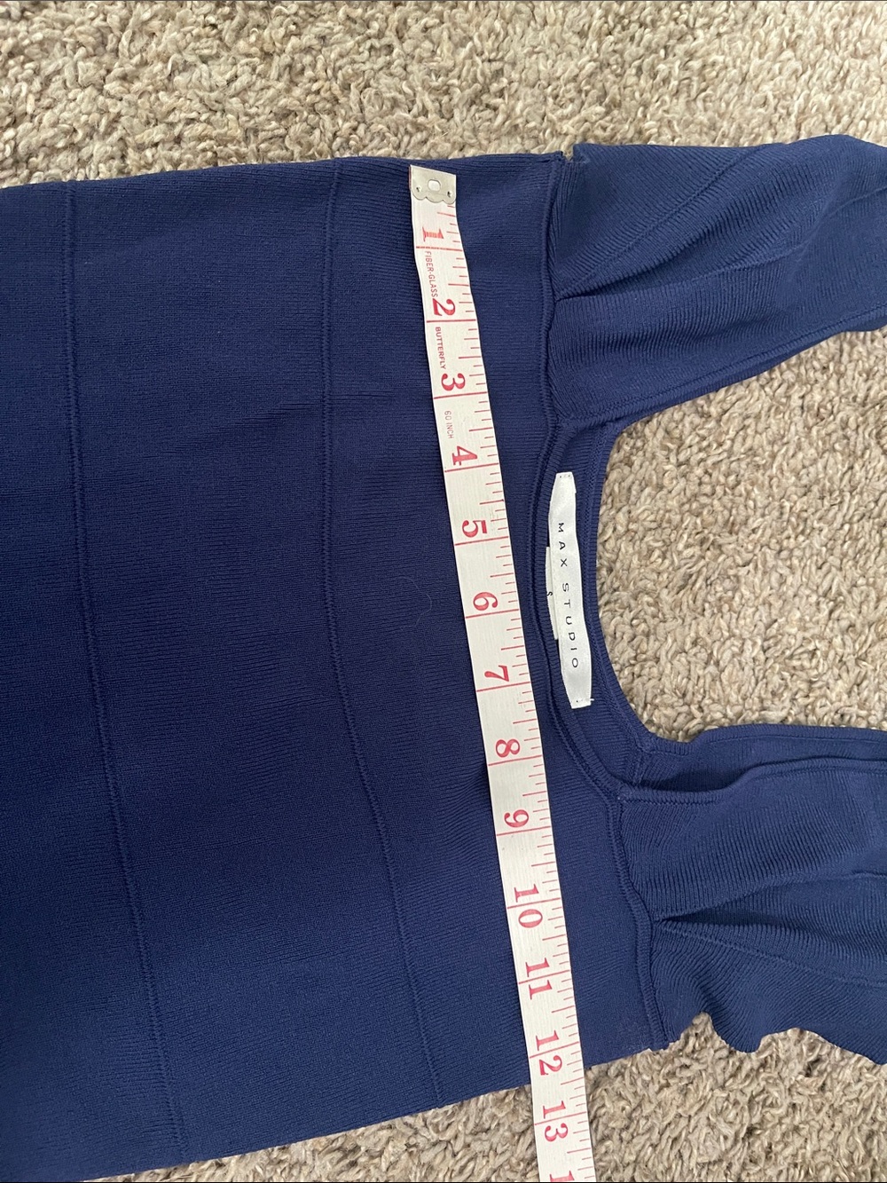 Max Studio navy bandage dress - Picture 7 of 11